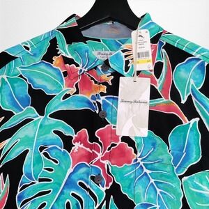 NEW Tommy Bahama Veracruz Cay Camp‎ Shirt Mens Medium Tropical Cruise Resort